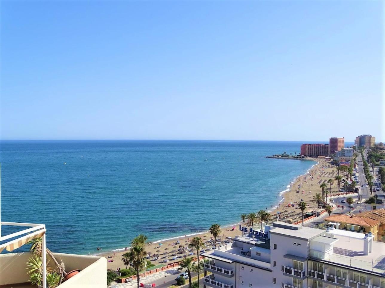 Benalmadena Front Line Sea View 1 Bedroom Large Apartment Exterior foto